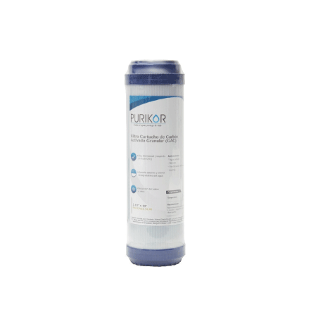 CARTUCHO CARBON ACT GRANULAR PURIKOR PKCGAC2.5X10